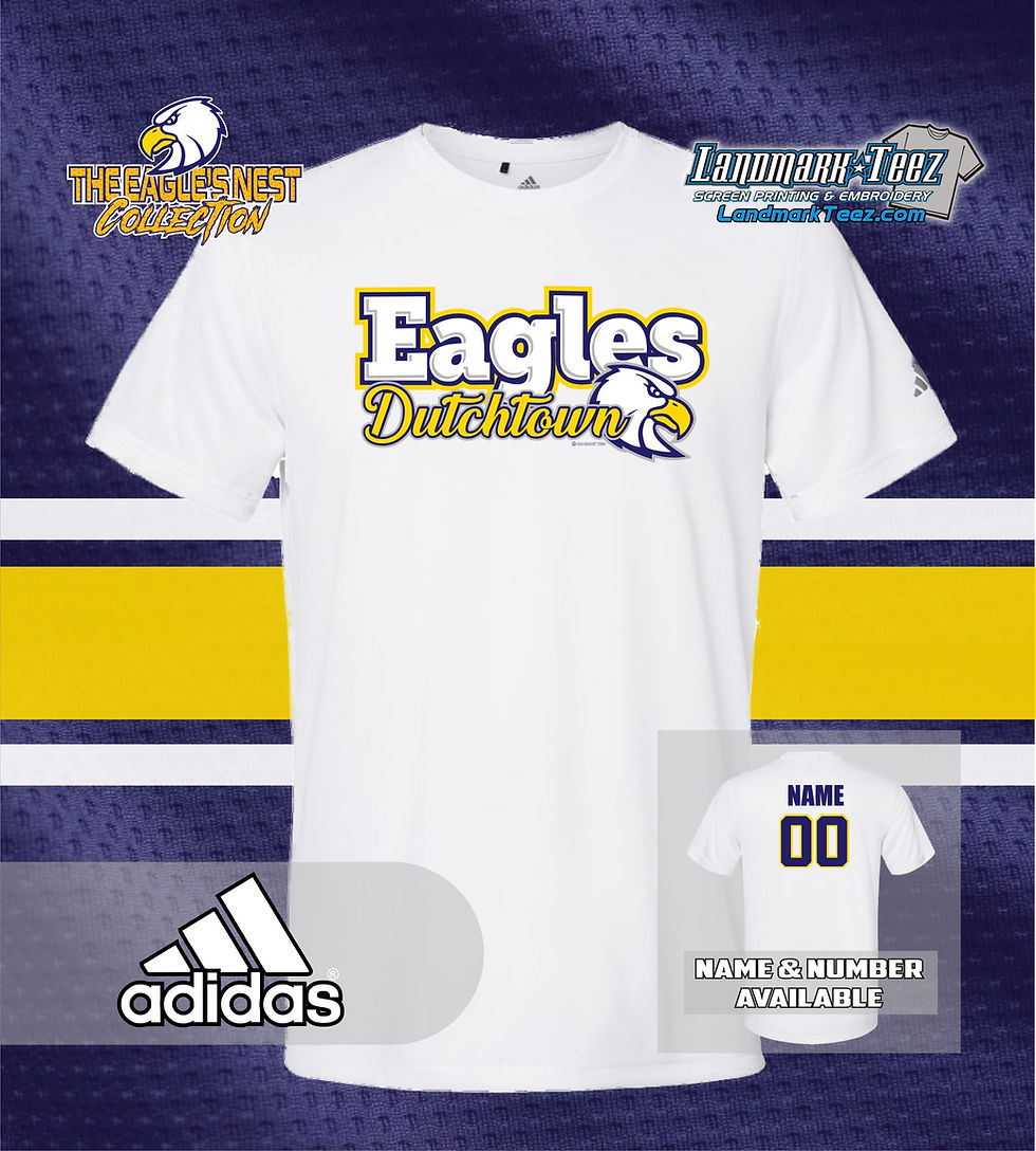Thumbnail: Dutchtown Eagles Adidas A376 Sport Dry-Fit T-Shirt