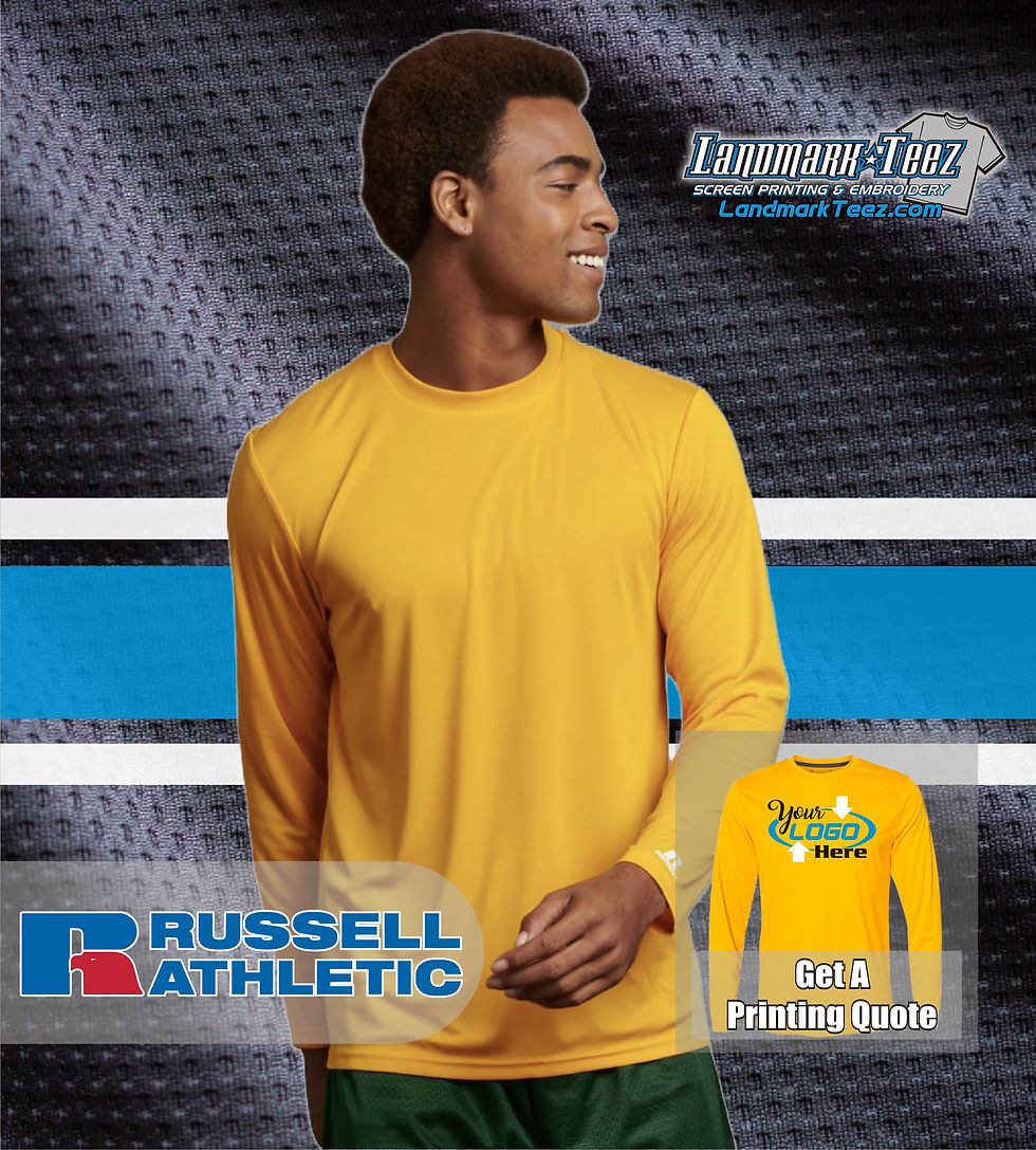 Thumbnail: Russell - 631X2M Core Performance Long Sleeve Tee