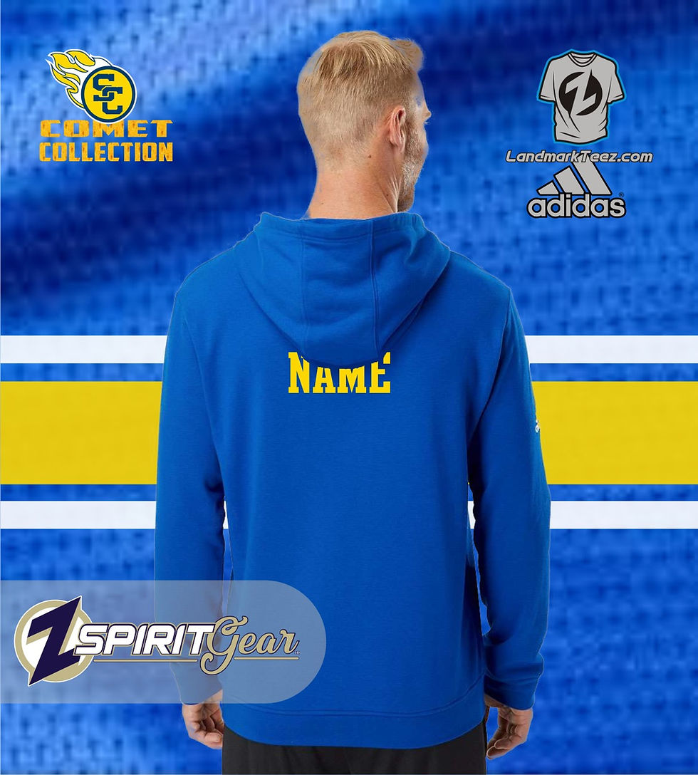 Thumbnail: SCC Adidas A432 Fleece Hooded Sweatshirt