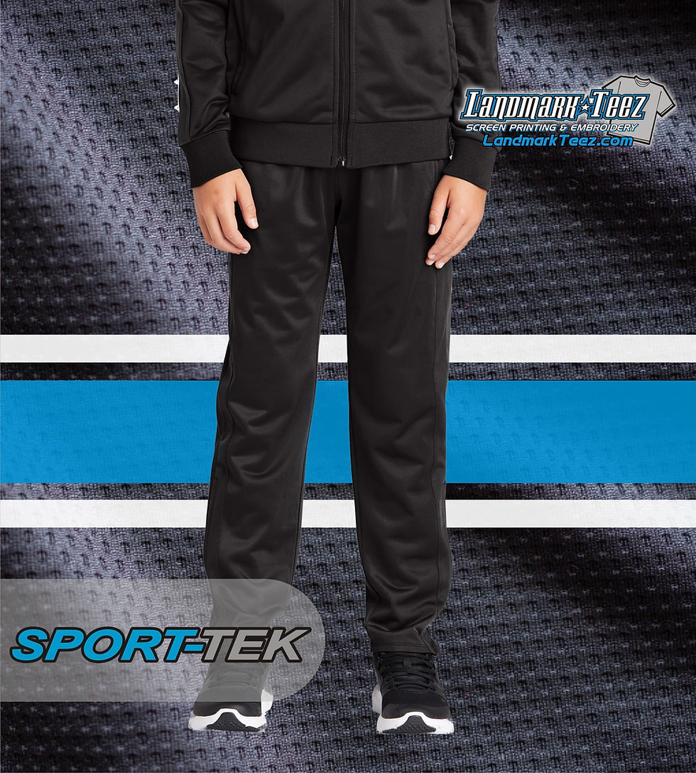 Thumbnail: Sport-Tek YPST95 Youth Tricot Track Jogger