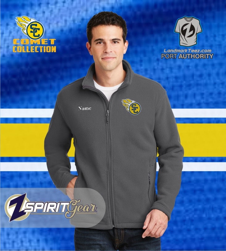 Thumbnail: SCC Comets Port Authority Full Zip Value Fleece Jacket