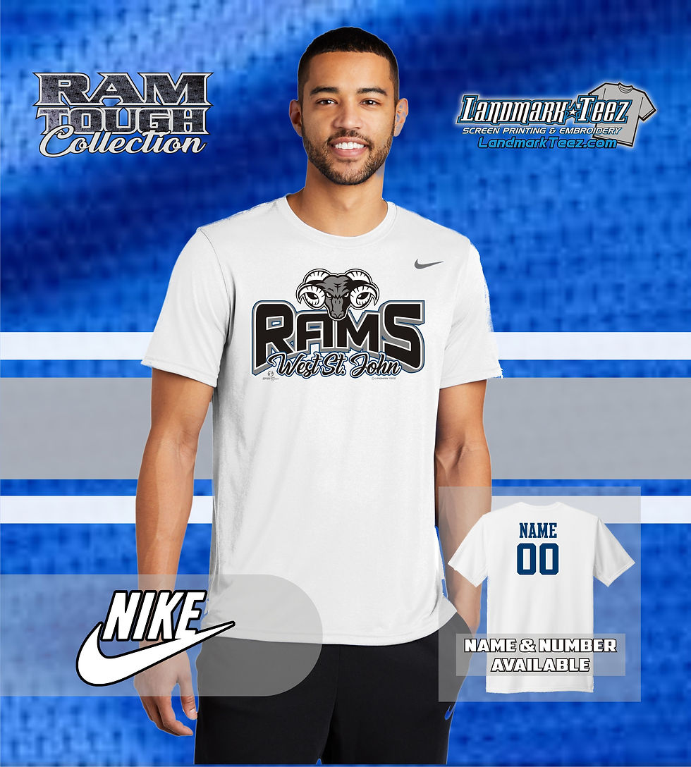 Thumbnail: WSJ Rams Nike Team rLegend Dry-Fit Tee