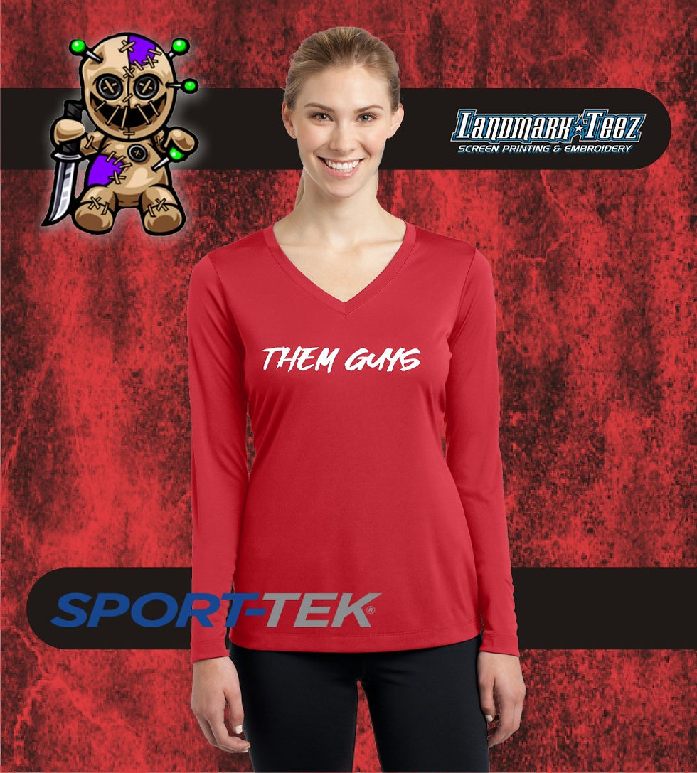 Thumbnail: Them Guys Longsleeve Competitor V-Neck