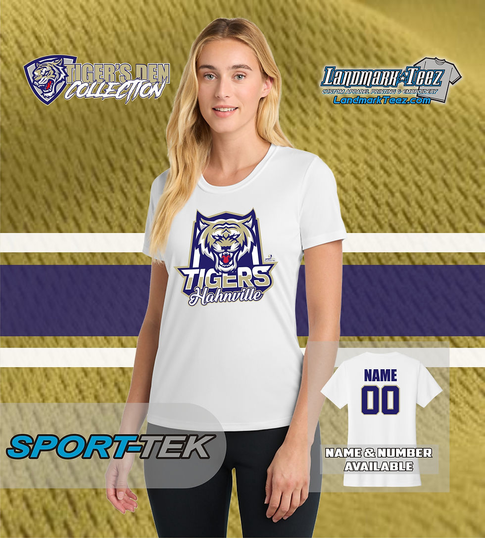 Thumbnail: Hahnville Tigers Sport-Tek Ladies Dry-Fit Competitor Tee