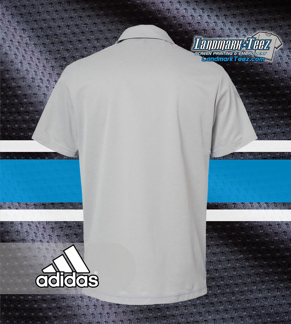 Thumbnail: Adidas - A508 Heathered Colorblock Polo