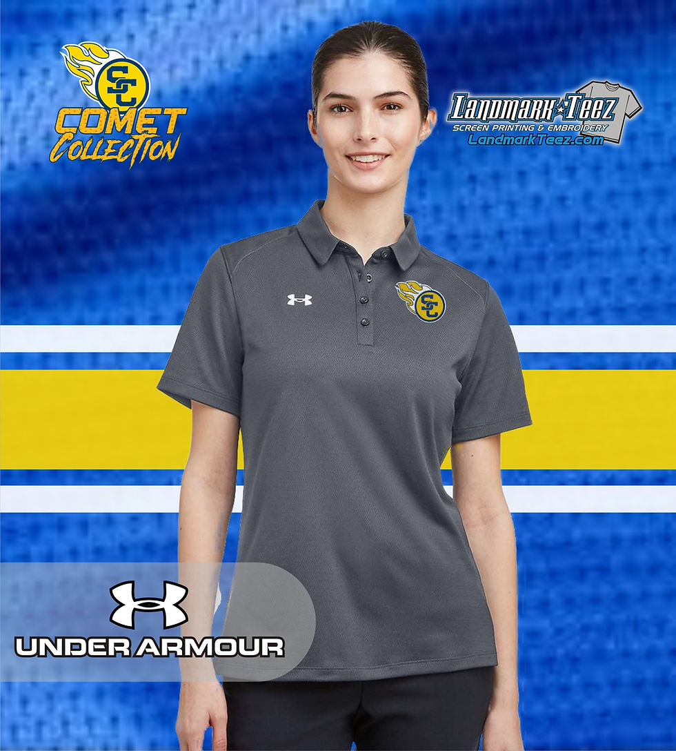 Thumbnail: SCC Comets Under Armour Ladies Tech Polo