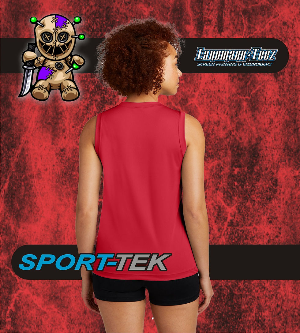 Thumbnail: Them Guys Sport-Tek Sleeveless Competitor V-Neck