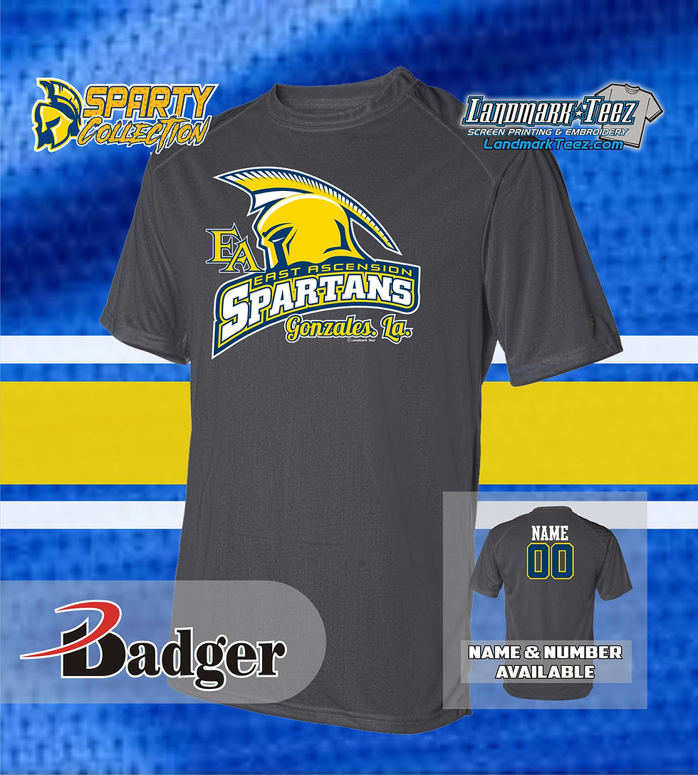 Thumbnail: East Ascension Spartans B-Core Performance Tee
