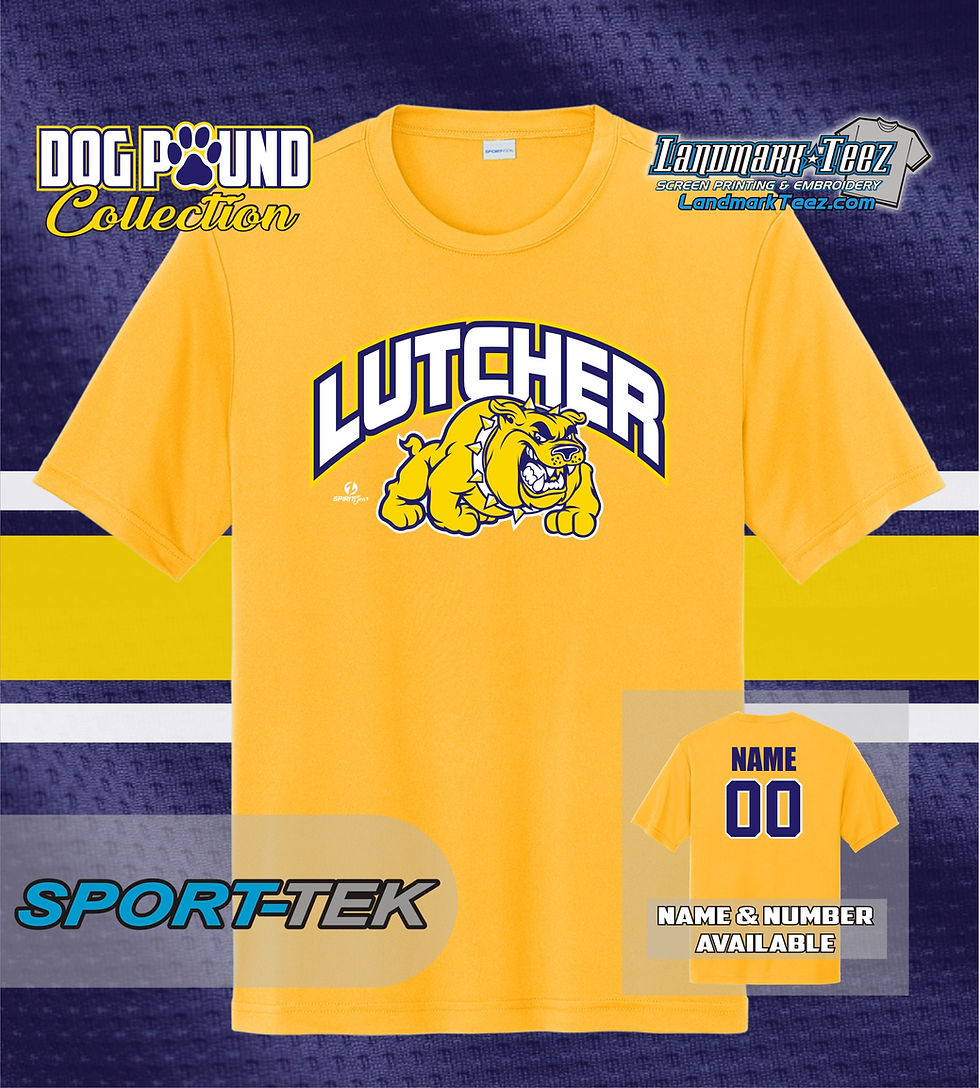 Thumbnail: Lutcher Bulldogs Sport-Tek Dry-Fit Competitor Tee