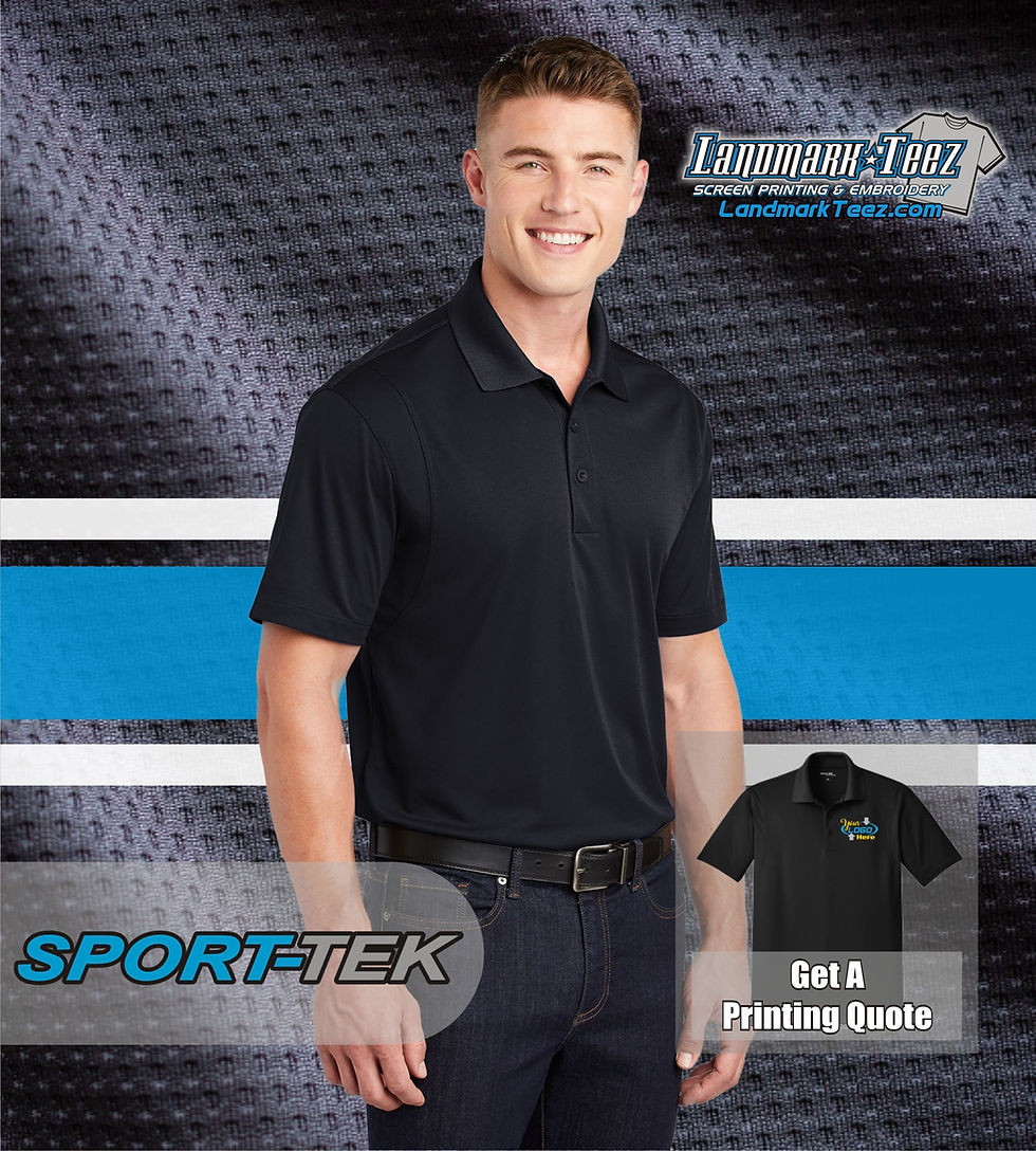 Thumbnail: Sport-Tek - TST650 Tall Micropique Sport-Wik Polo