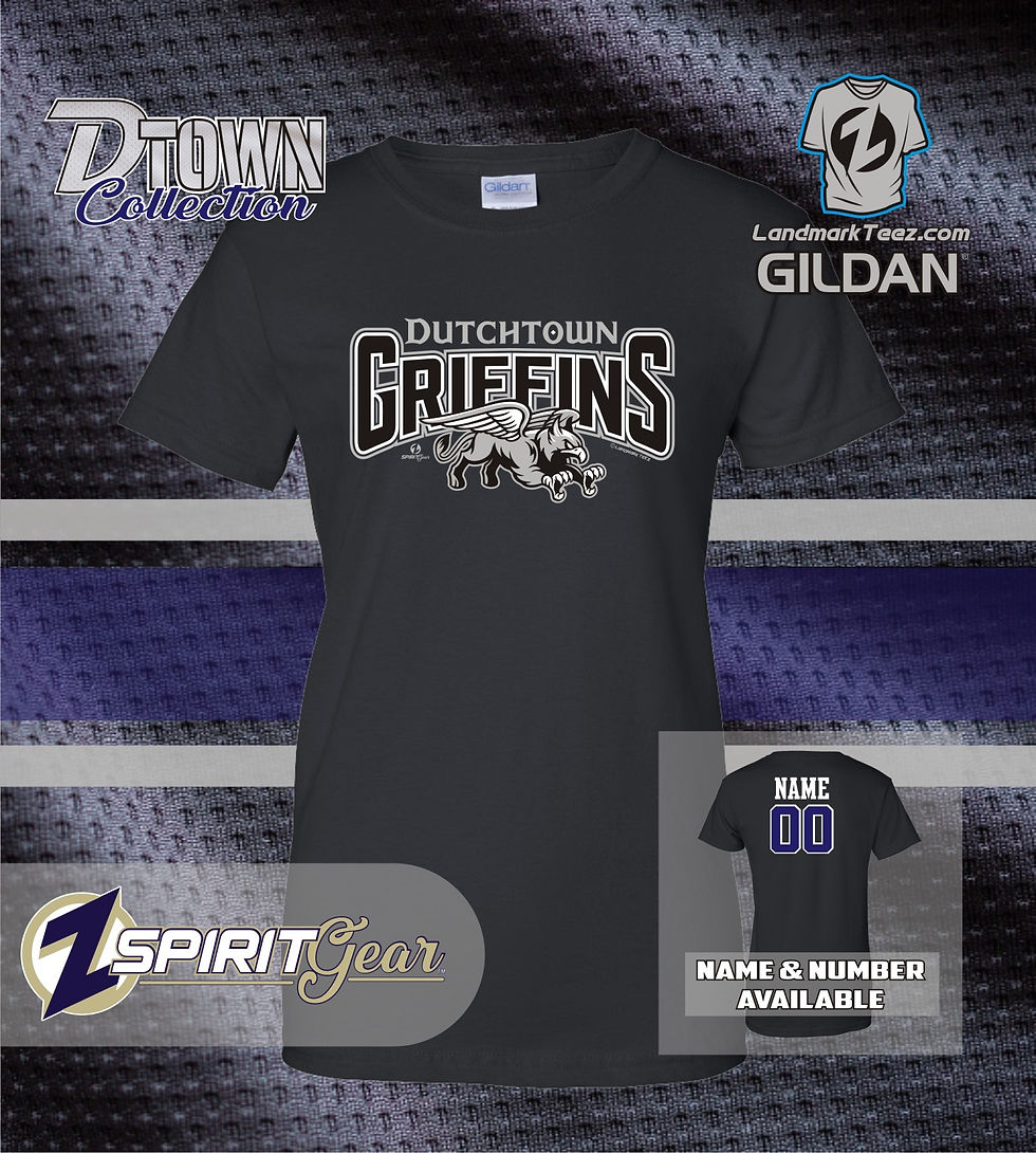 Thumbnail: Dutchtown Griffins Ladies Cotton Tee