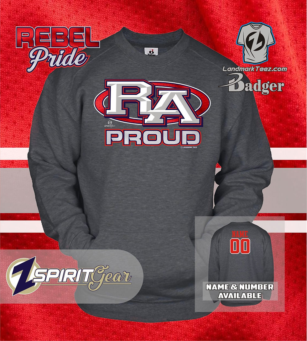 Thumbnail: Riverside Badger Pocket Crew Neck Sweatshirt