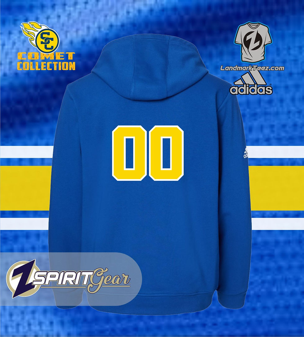 Thumbnail: SCC Adidas A432 Fleece Hooded Sweatshirt