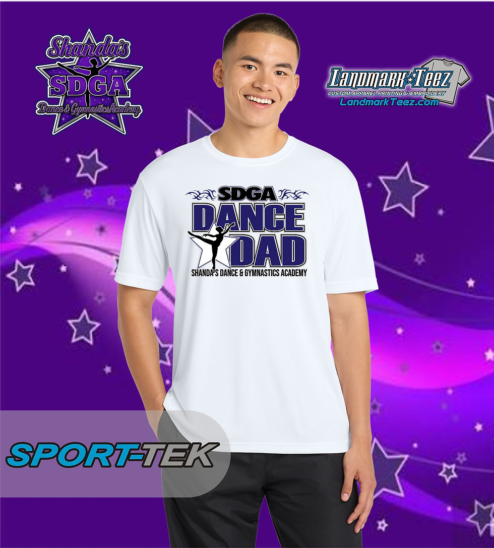 Thumbnail: SDGA Dance Dad Sport-Tek Dry-Fit Competitor Tee