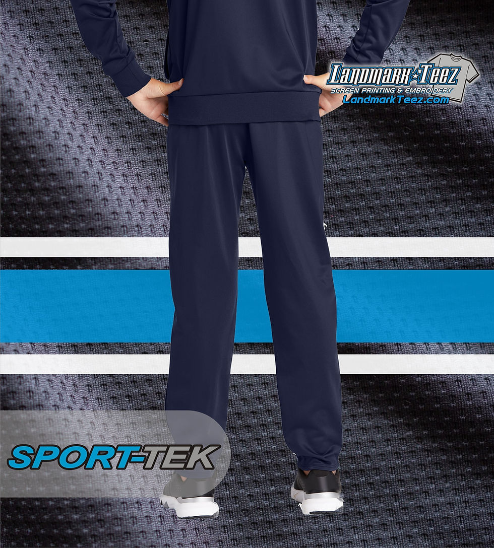 Thumbnail: Sport-Tek YPST95 Youth Tricot Track Jogger