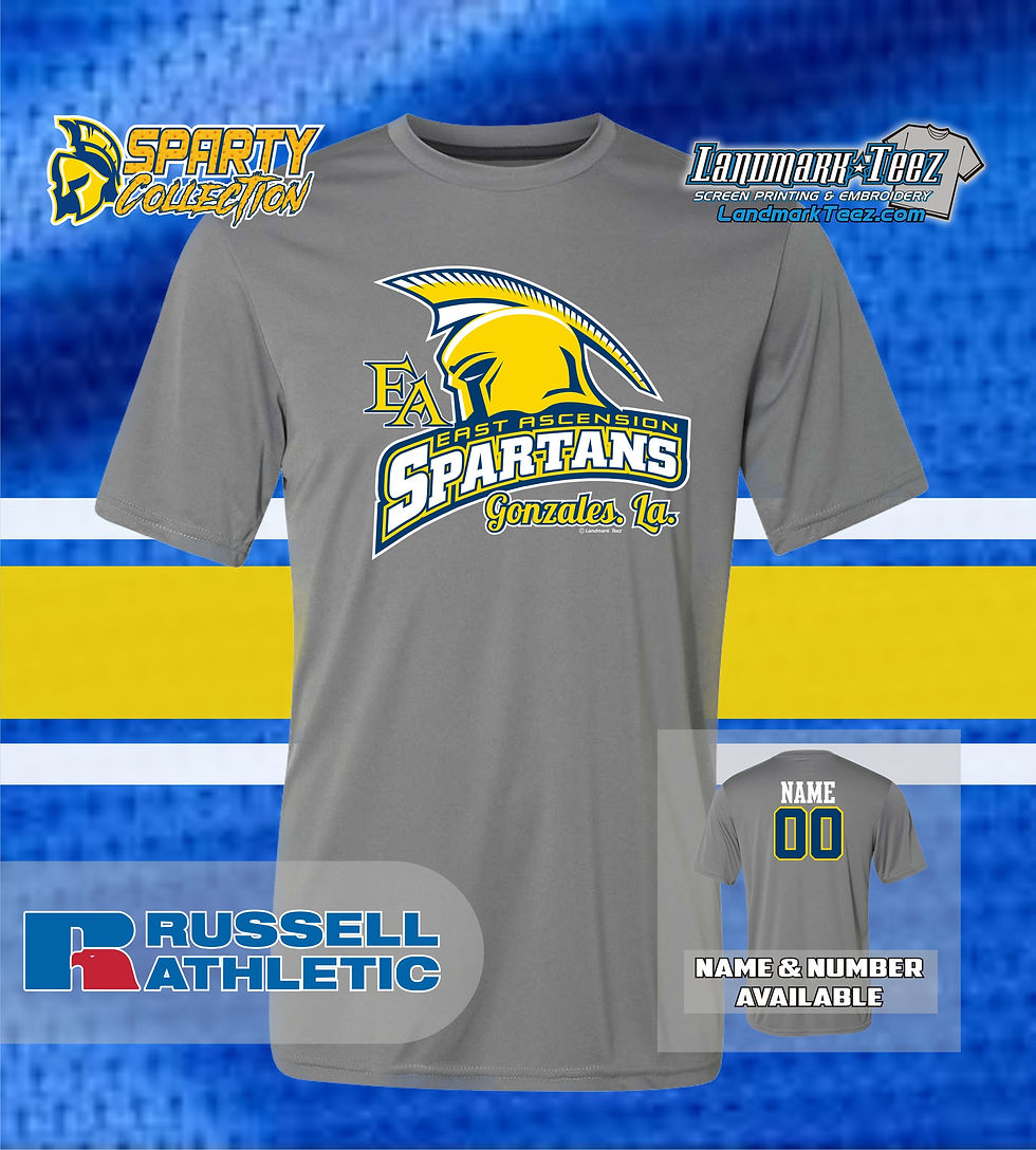 Thumbnail: EA Spartans Russell Dri-Power Core Performance Tee