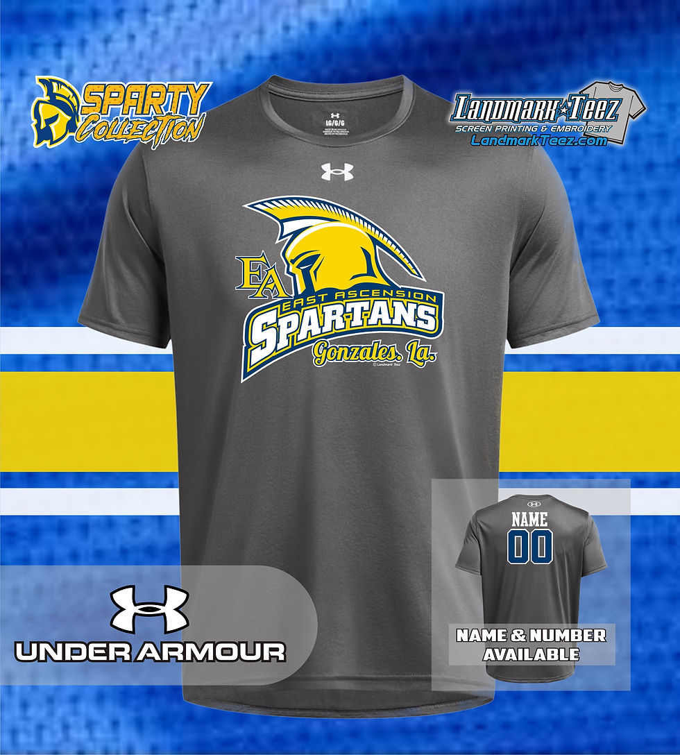 Thumbnail: East Ascension Spartans Under Armour Team Tech T-Shirt