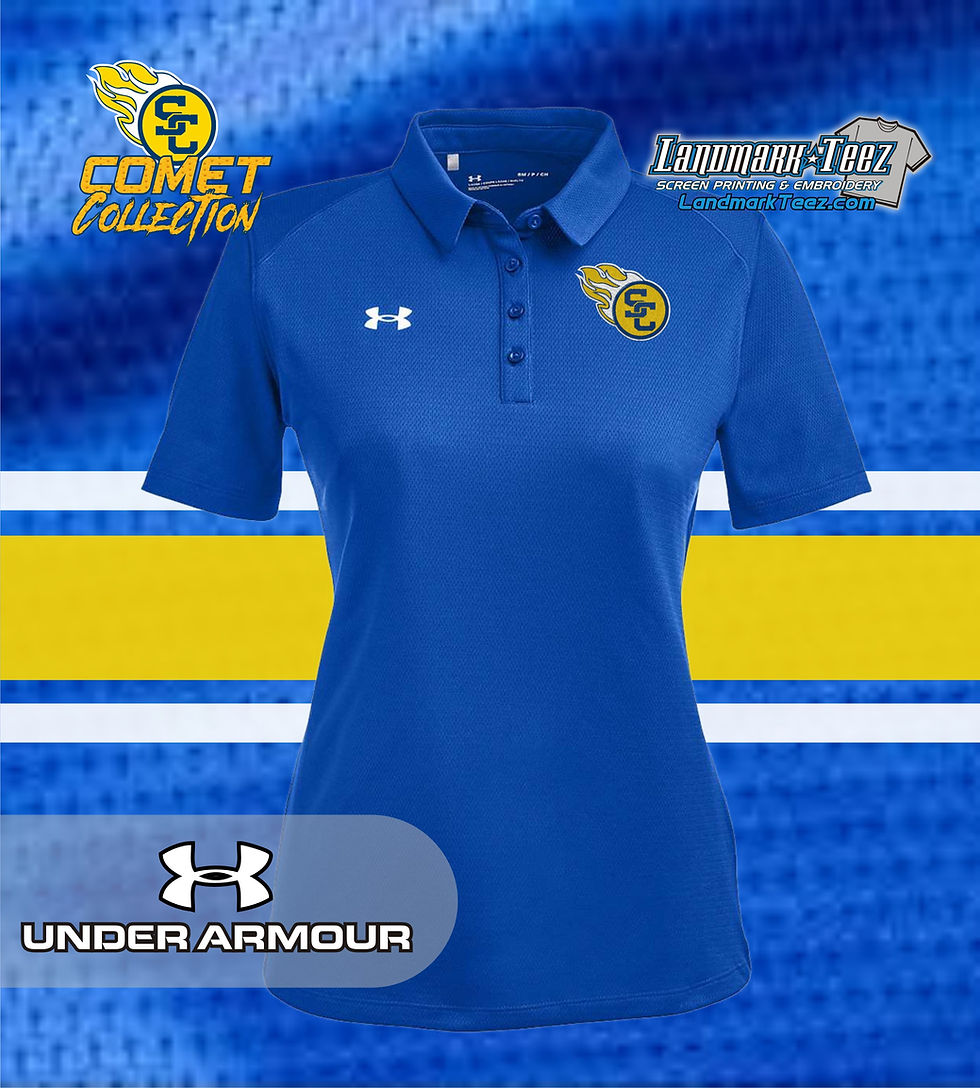 Thumbnail: SCC Comets Under Armour Ladies Tech Polo