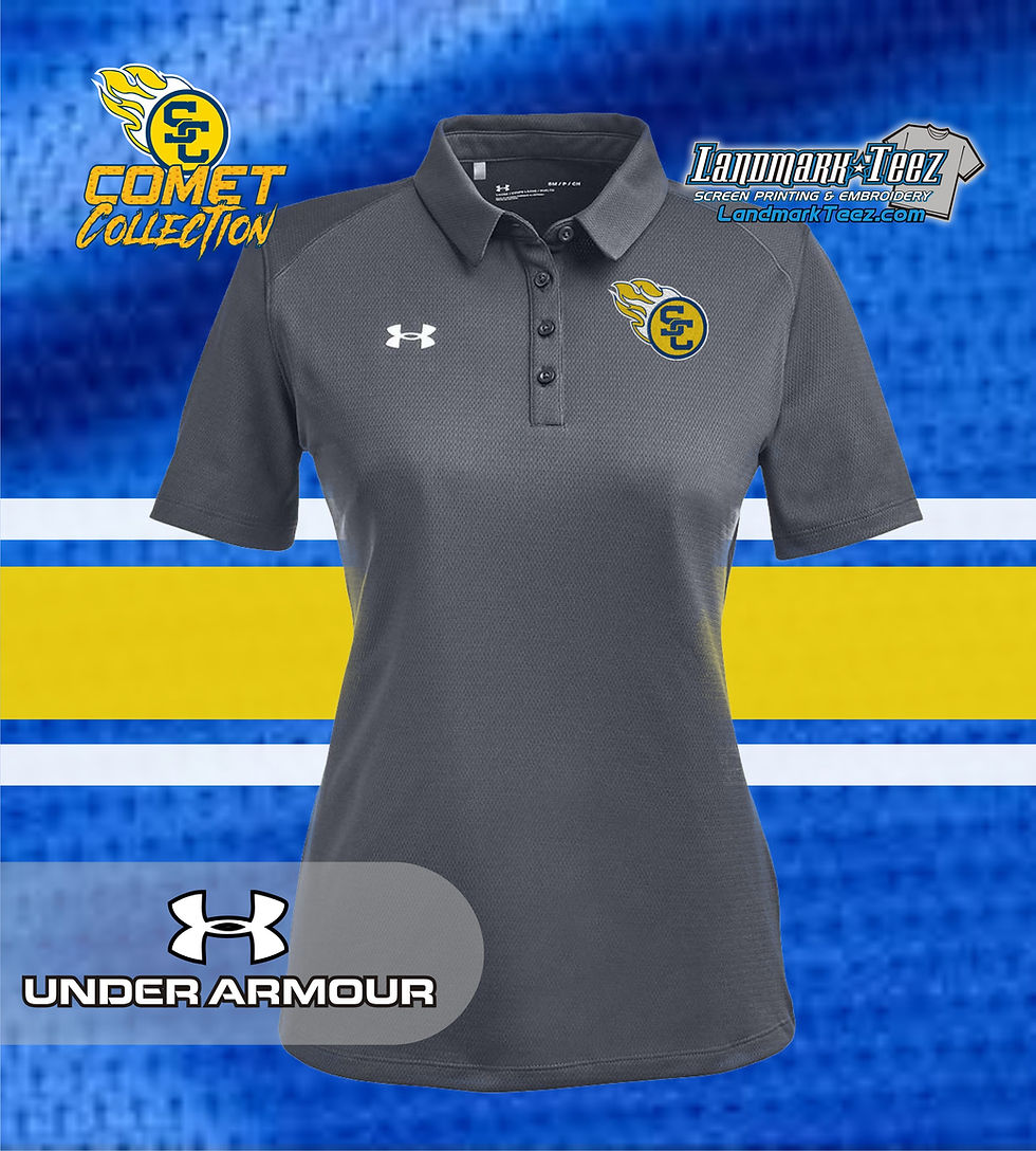Thumbnail: SCC Comets Under Armour Ladies Tech Polo