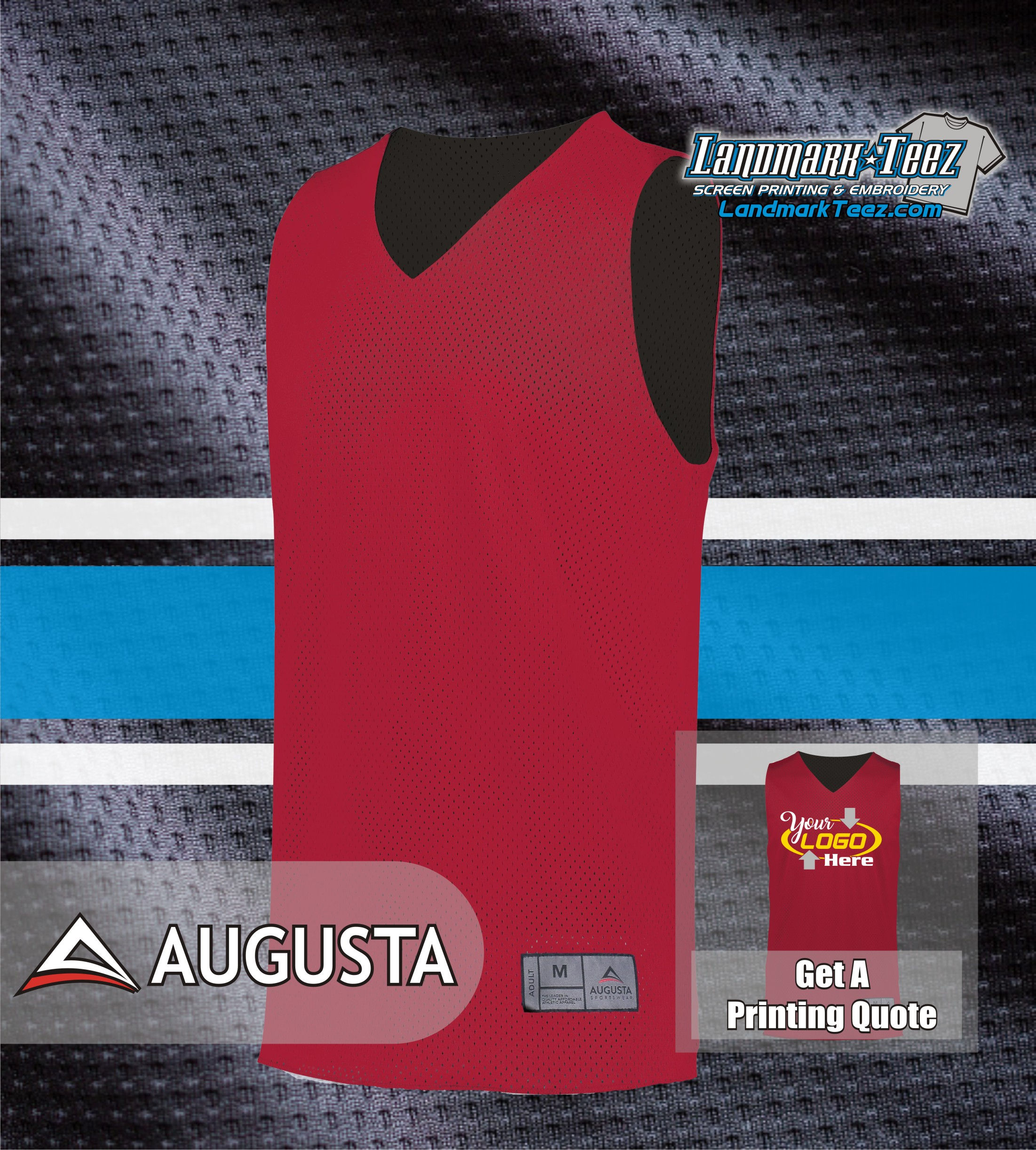 Augusta - 161 Tricot Mesh Reversible Jersey 2.0