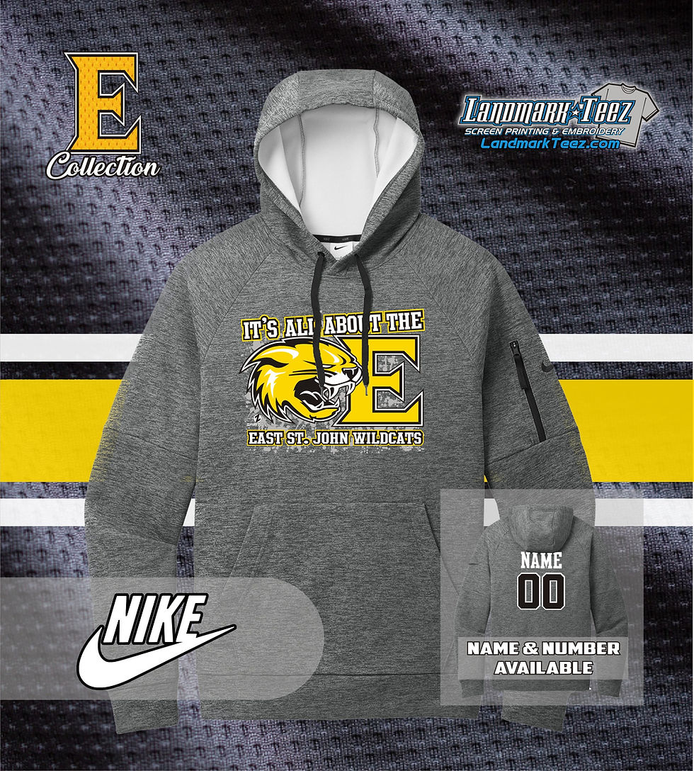 Thumbnail: ESJ Wildcats Nike Therma-FIT Dry-Fit Hoodie