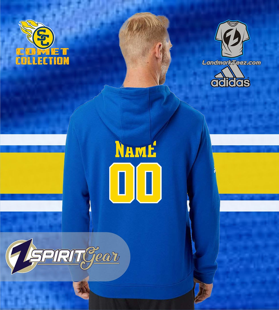 Thumbnail: SCC Adidas A432 Fleece Hooded Sweatshirt