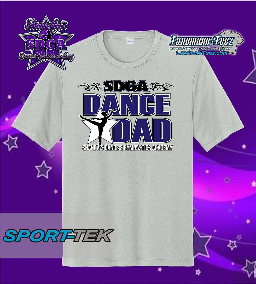 Thumbnail: SDGA Dance Dad Sport-Tek Dry-Fit Competitor Tee