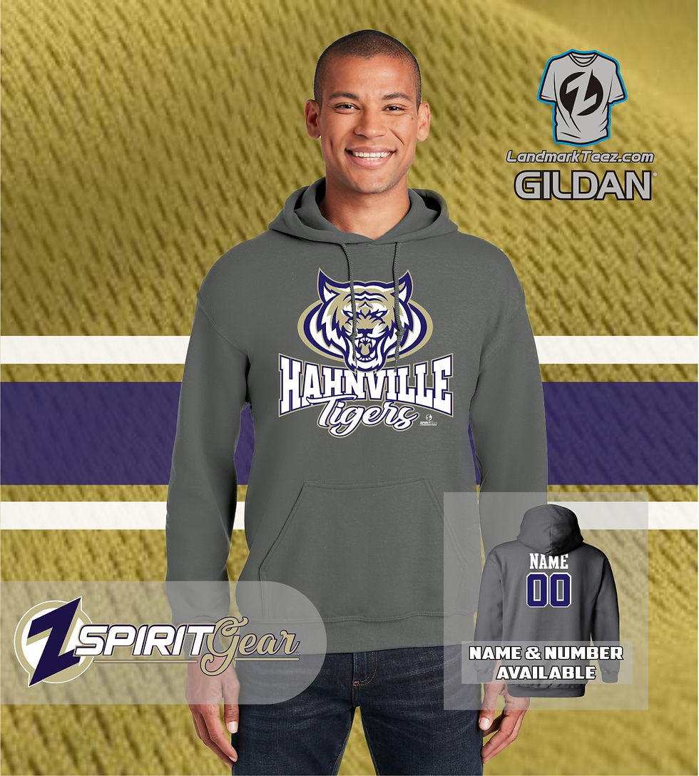 Thumbnail: Hahnville Tigers Cotton Hoodie