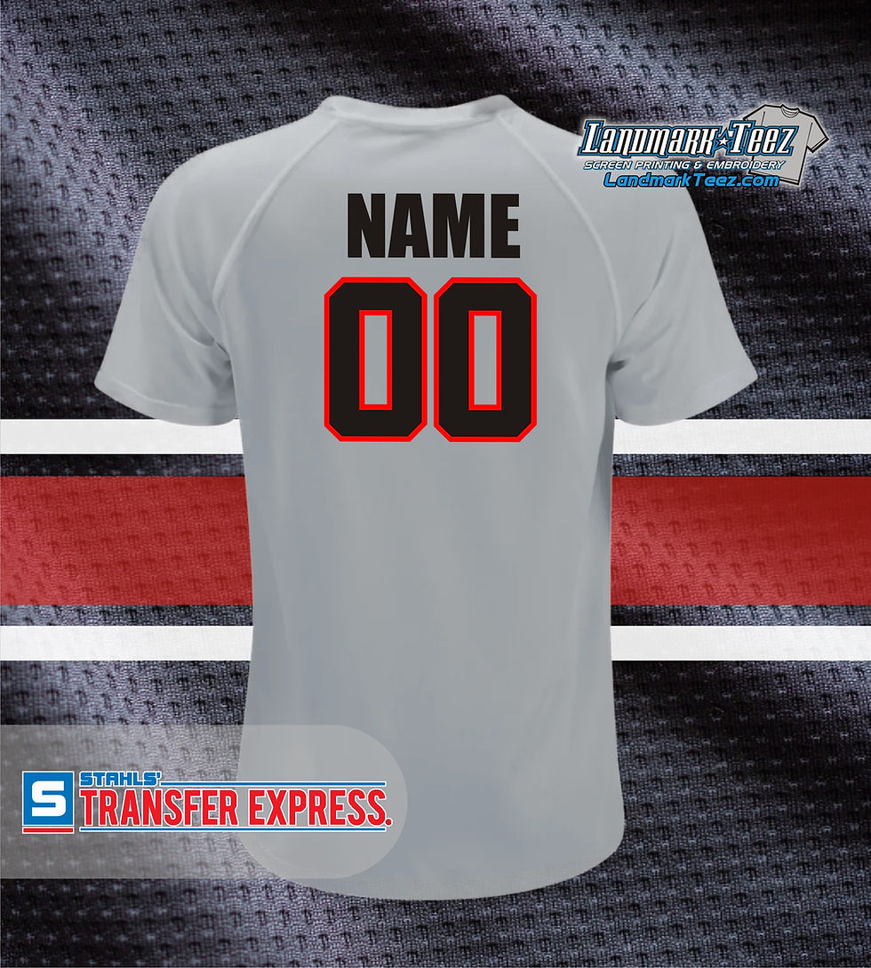 Thumbnail: Donaldsonville Tigers Screen Printed Name & Number