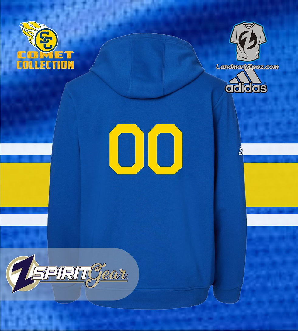 Thumbnail: SCC Adidas A432 Fleece Hooded Sweatshirt