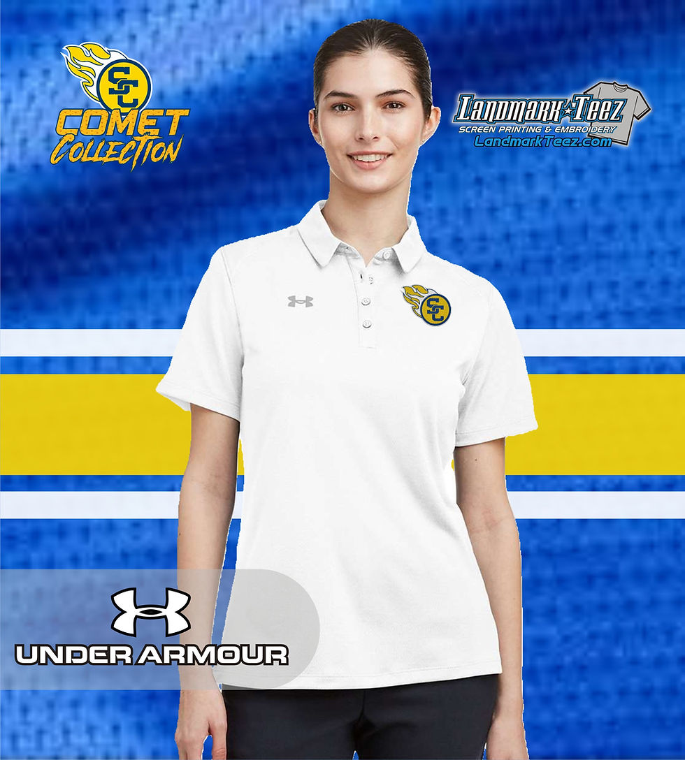 Thumbnail: SCC Comets Under Armour Ladies Tech Polo