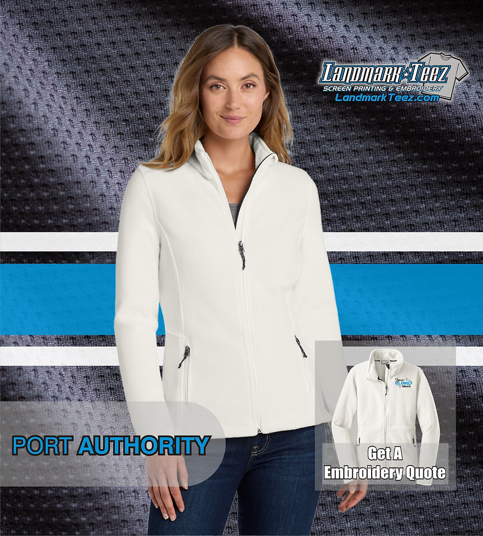 Thumbnail: Port Authority - L217 Ladies Full Zip Value Fleece Jacket