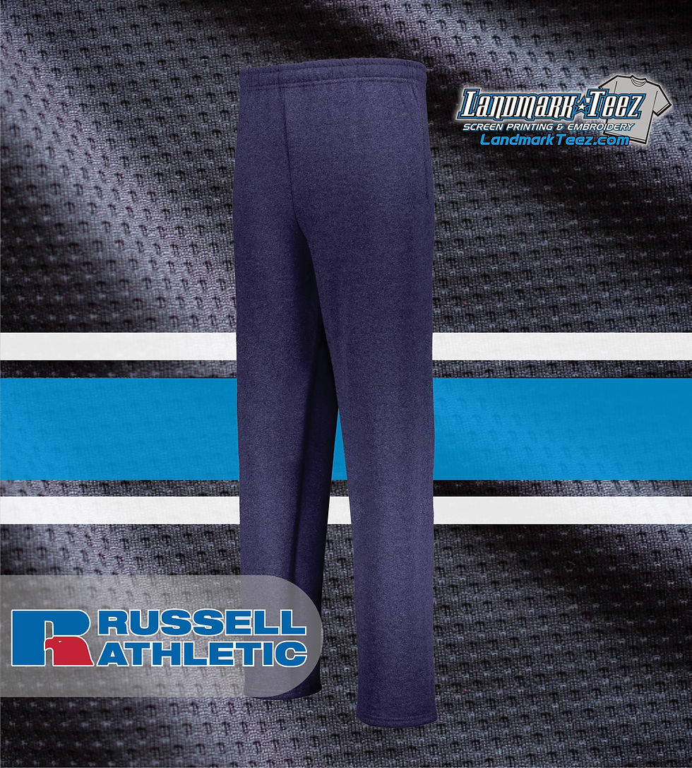 Thumbnail: Russell - 596HBM Dri-Power Open Bottom Pocket Sweatpant