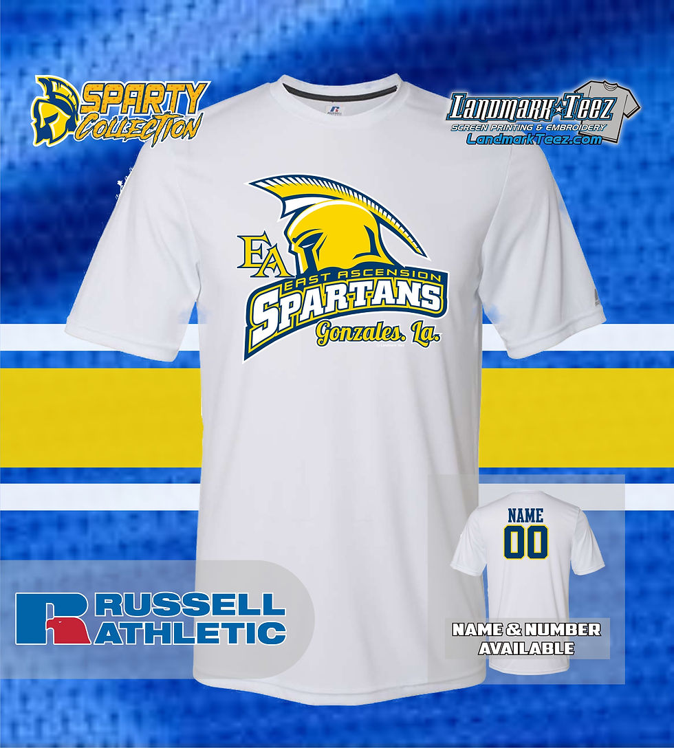 Thumbnail: EA Spartans Russell Dri-Power Core Performance Tee