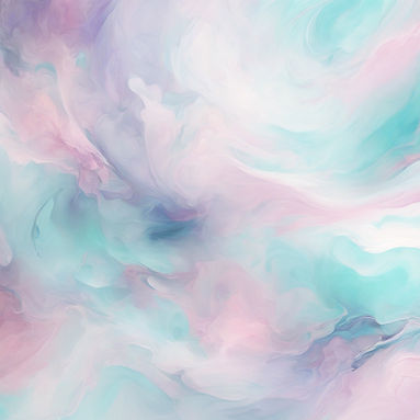 An abstract mix of pale colors with blues and purples (and a little bit of pink or turquoi