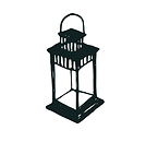 The company logo. A black lantern.