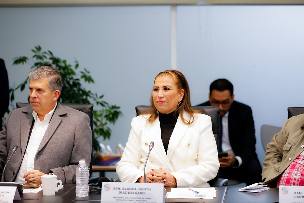 Senadora Judith Díaz con Parlamento del Reino de Bélgica