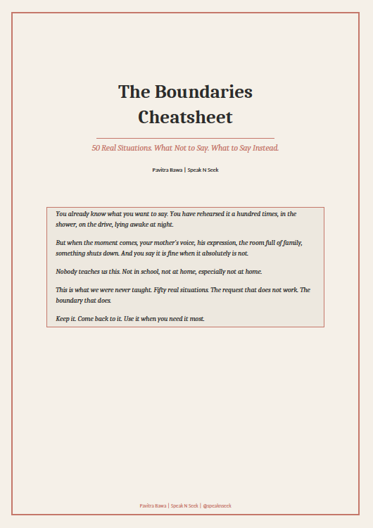 Boundaries Cheatsheet