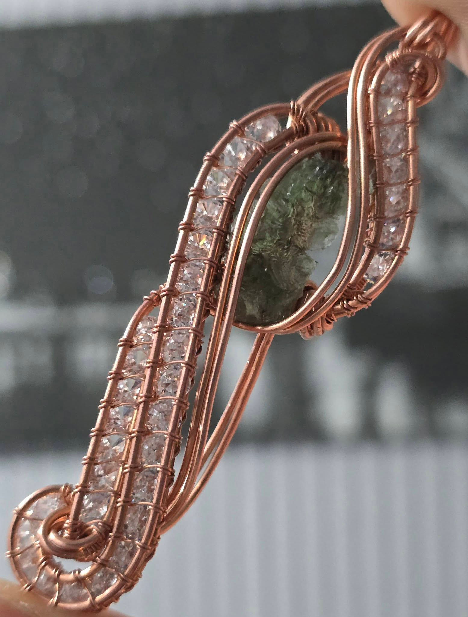 Moldavite Pendant