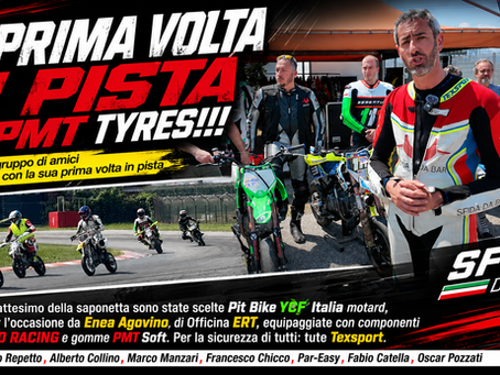 La prima volta in pista con PMT!!!