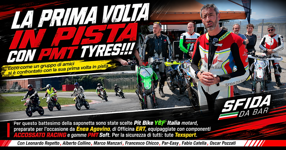 La prima volta in pista con PMT!!!