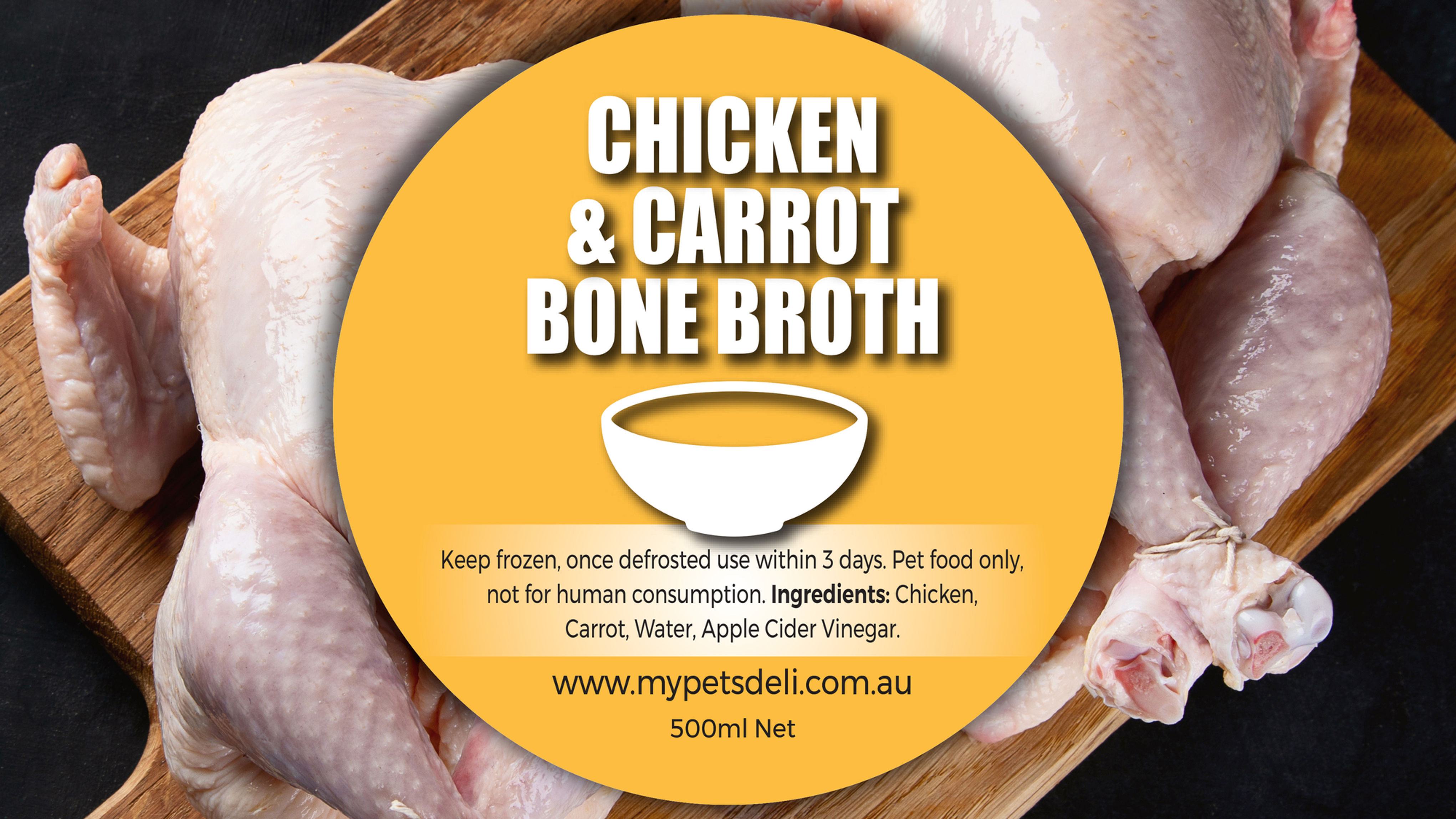 Chicken Bone Broth 500ml