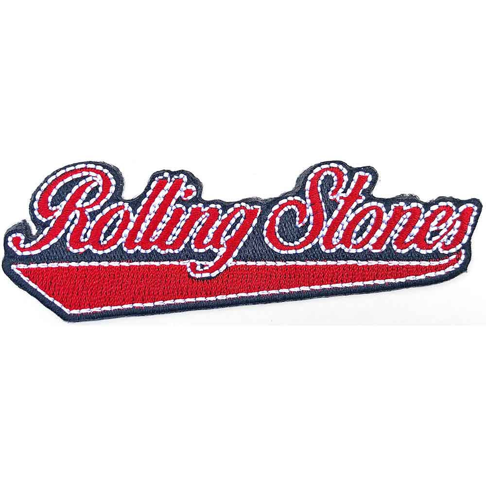 Patch Officiel Thermocollant THE ROLLING STONES - Baseball Script