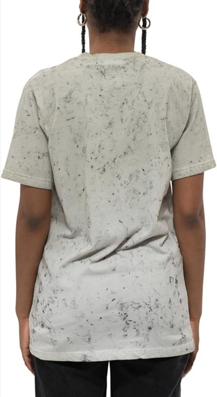 Miniature : T-Shirt Officiel Unisexe QUEEN - Crest (dégradé teinté Beige / Wash Collection)