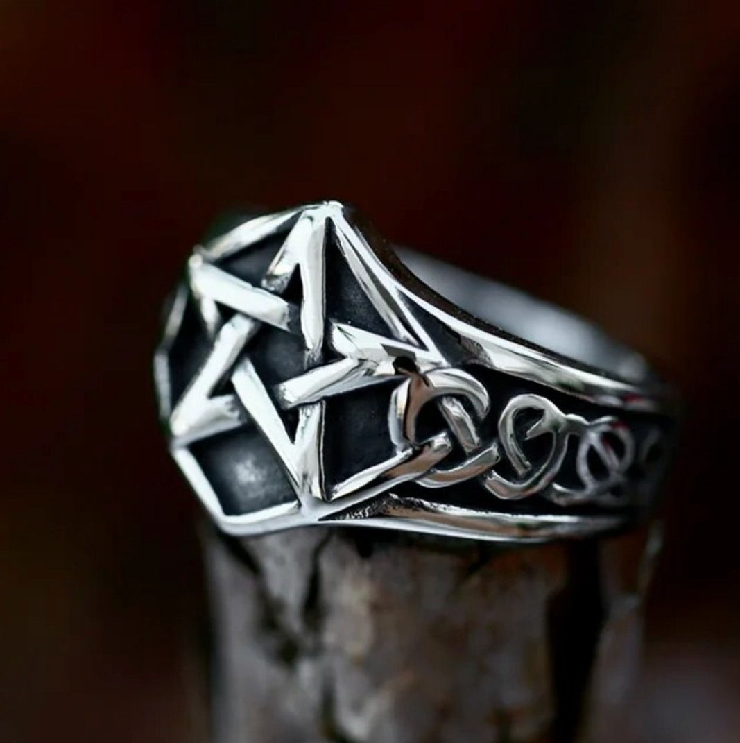 Bague Unisexe Pentagramme - VALAFAR