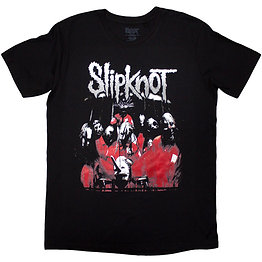 T-Shirt Officiel SLIPKNOT - Stretched Barcode ( Recto / Verso )