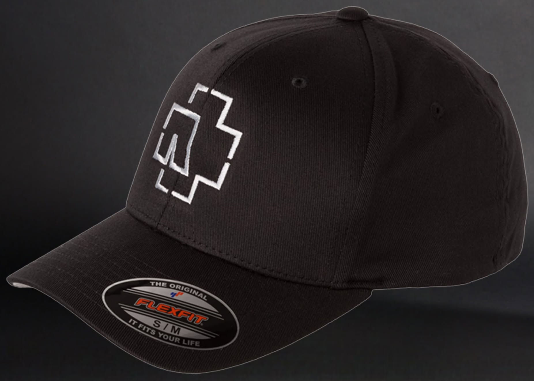 Casquette Officielle Unisexe RAMMSTEIN Flexfit - Logo ( Noir )