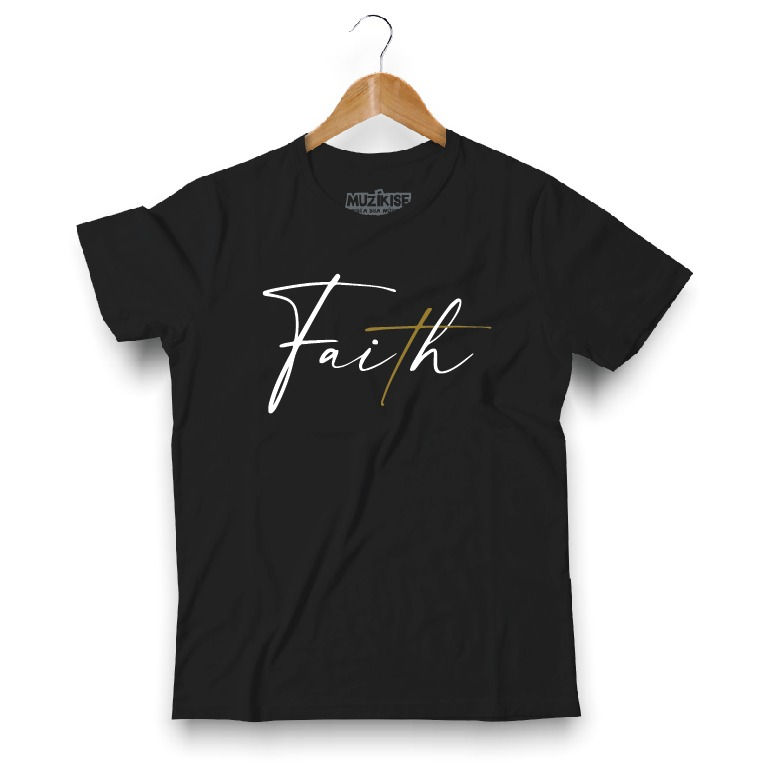 Miniatura: Camiseta Faith Fé T-shirt Algodão