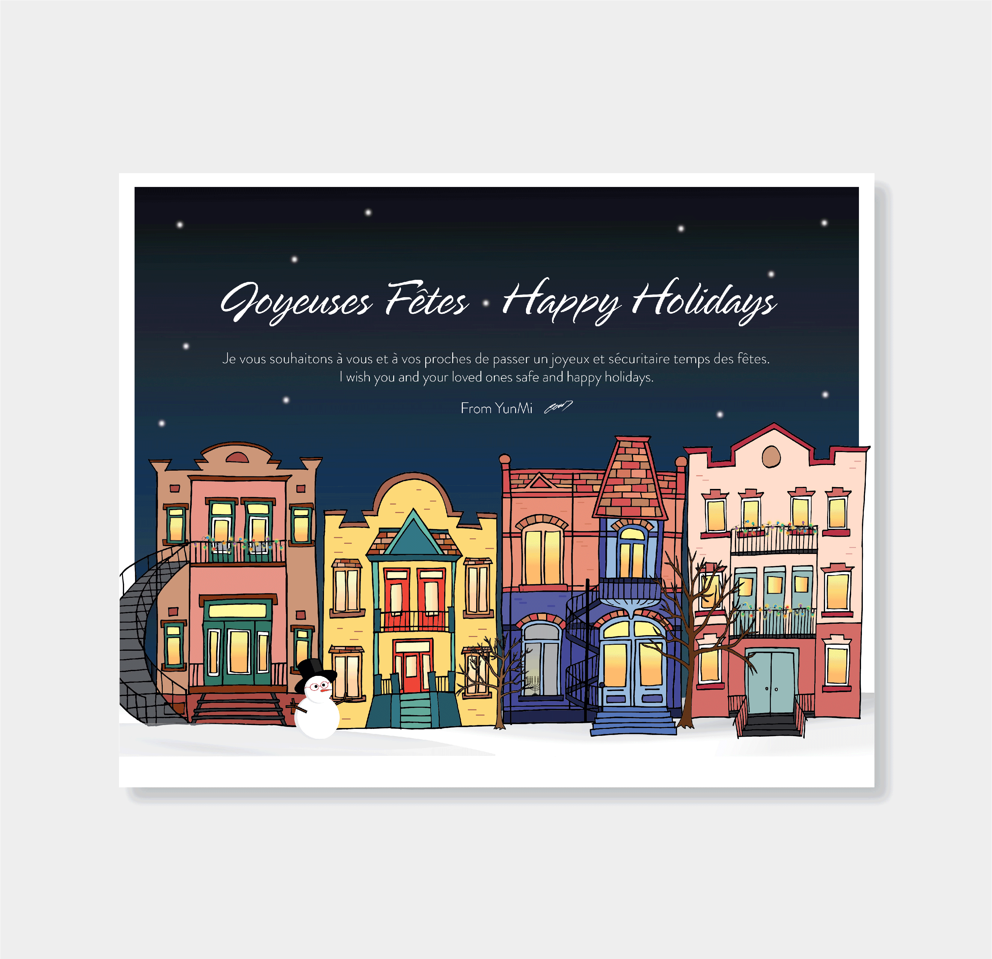 IIlustrations - Montreal Houses