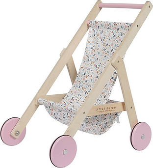 Little Dutch houten Poppenbuggy bloemetjespatroon-min.jpg
